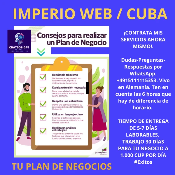 Actualiza tu Negocio. Planes de Negocios que Triplican tus Ventas's foto | IMPERIO WEB |  BizneCubano