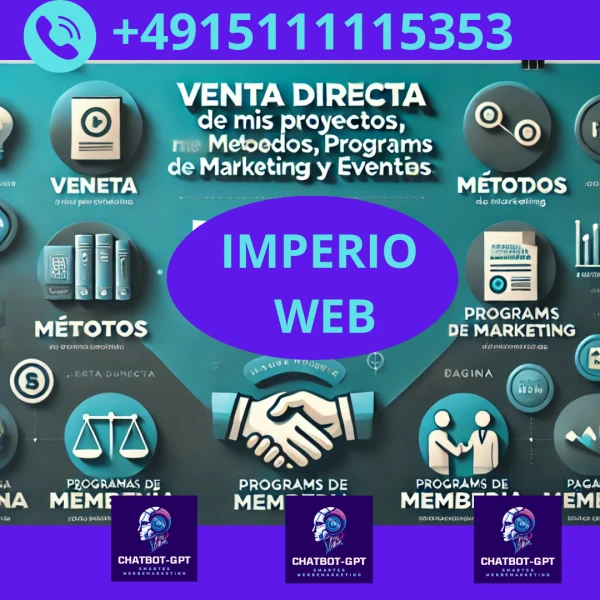 Venta directa de mis Proyectos-Métodos-Programas de marketing-Eventos. eTC...'s foto | IMPERIO WEB |  BizneCubano