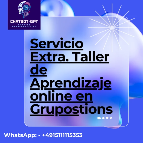 Servicio Extra. Taller de Aprendizaje online en Grupos's foto | IMPERIO WEB |  BizneCubano
