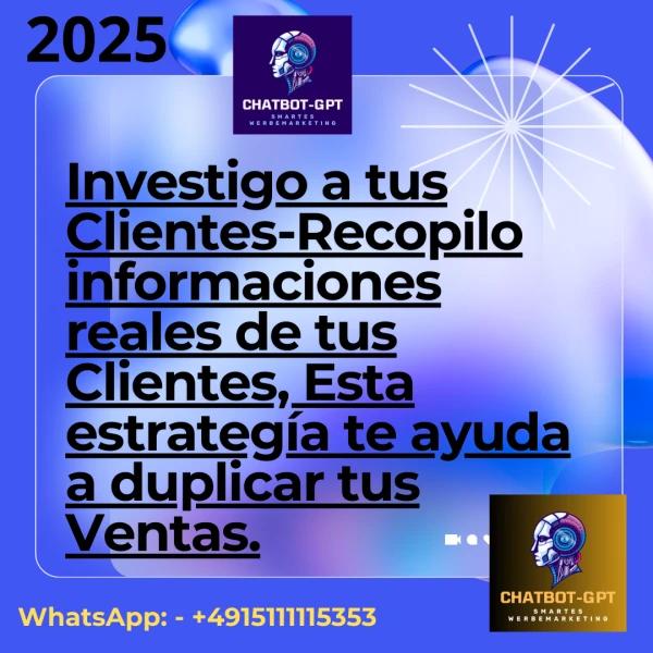 Investigo a tus Clientes-Recopilo informaciones reales de tus Clientes, Esta estrategía te ayuda a duplicar tus Ventas.'s foto | IMPERIO WEB |  BizneCubano