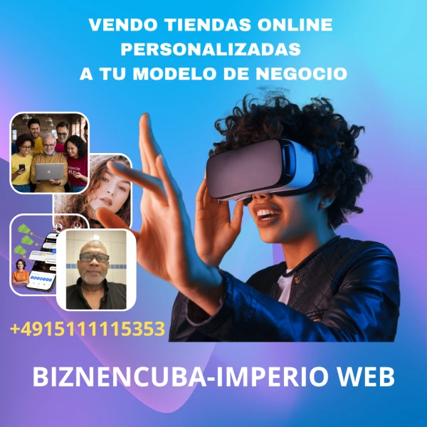Vendo Tiendas Online personalizadas a tu modelo de Negocio's foto | IMPERIO WEB |  BizneCubano