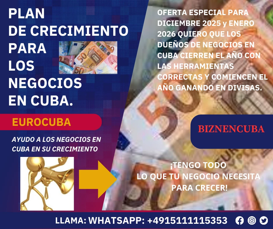 OFERTA ESPECIAL: PLAN OFICIAL DE CRECIMIENTO PARA NEGOCIOS EN CUBA's foto | IMPERIO WEB |  BizneCubano