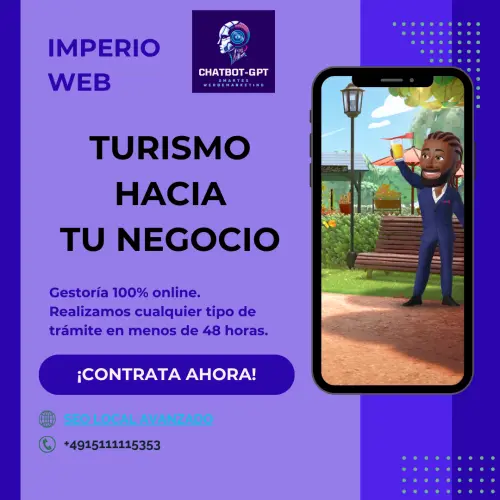 Imagen de TURISMO HACIA TU NEGOCIO